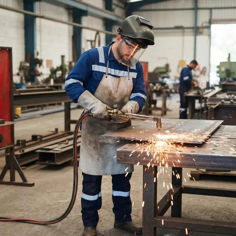 Trabalho a Quente - Atividades com Maçarico