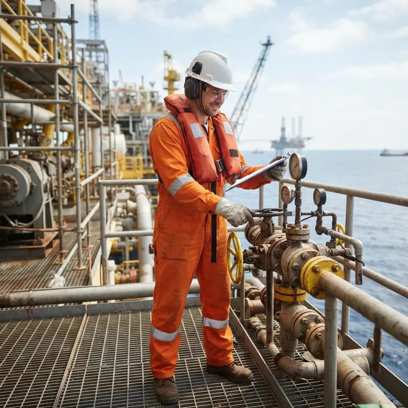 Segurança e Saúde em Plataformas de Petróleo (Avançado)